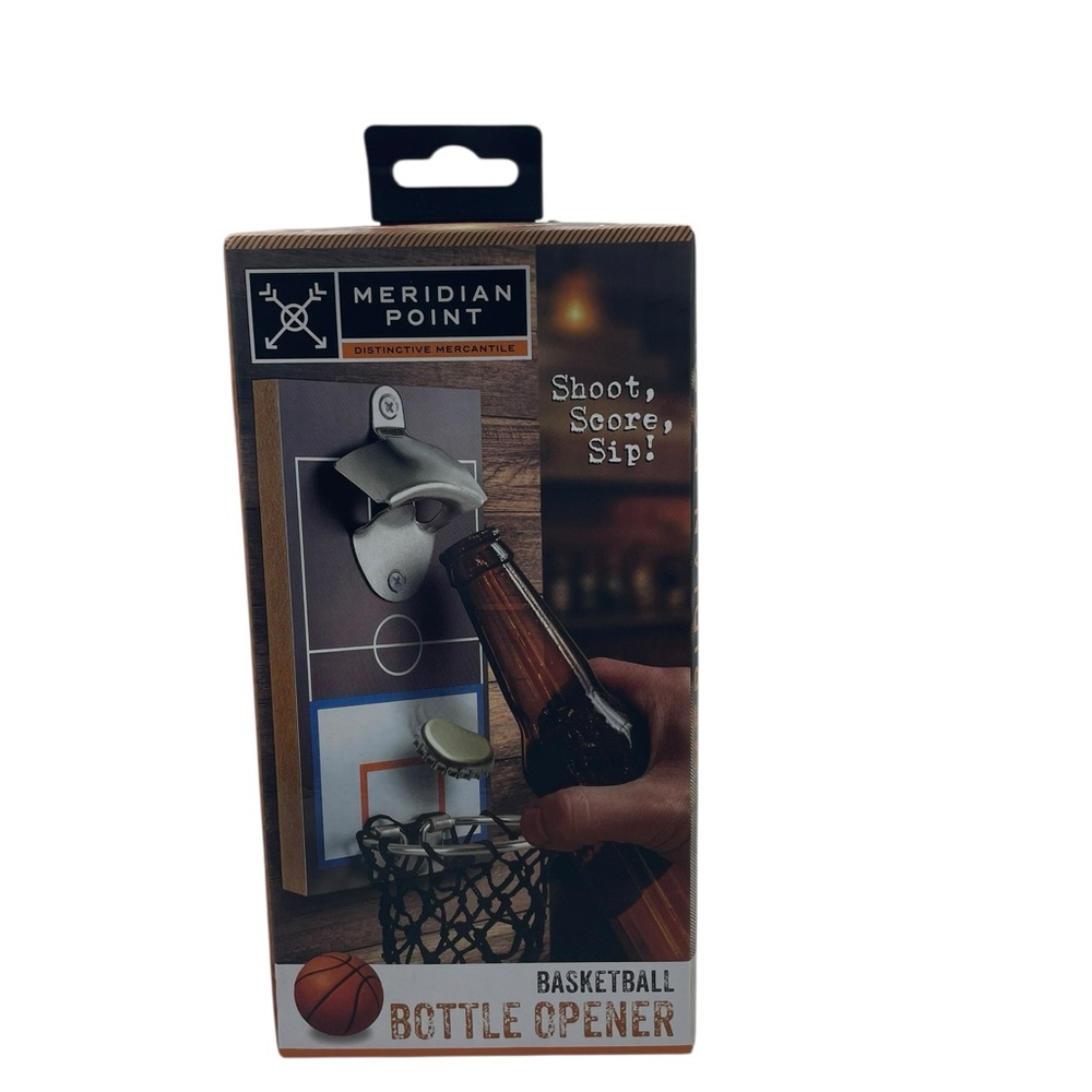 Meridian Point Basketball Bottle Opener